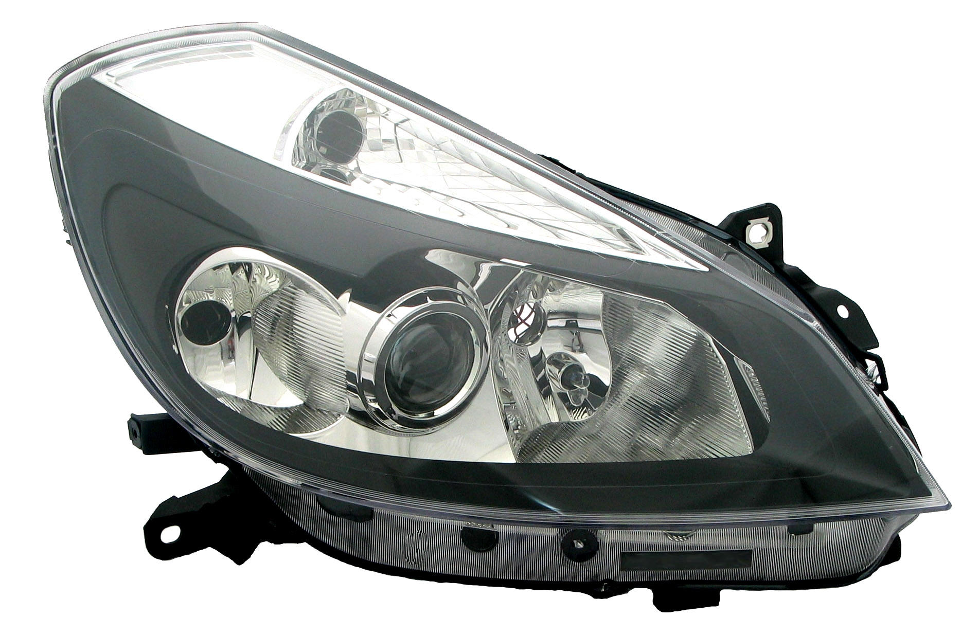 HELLA Scheinwerfer Für Renault Clio II – Rechts Für Rechtsverkehr, Halogen, Passend Für BB_/CB_