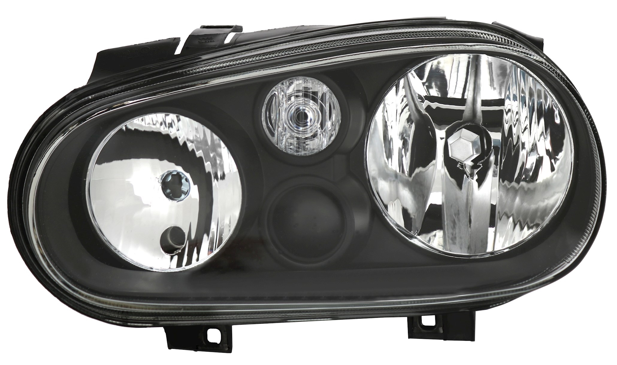 Front Scheinwerfer SET für VW Golf IV 4 9703 klar schwarz LWR eBay