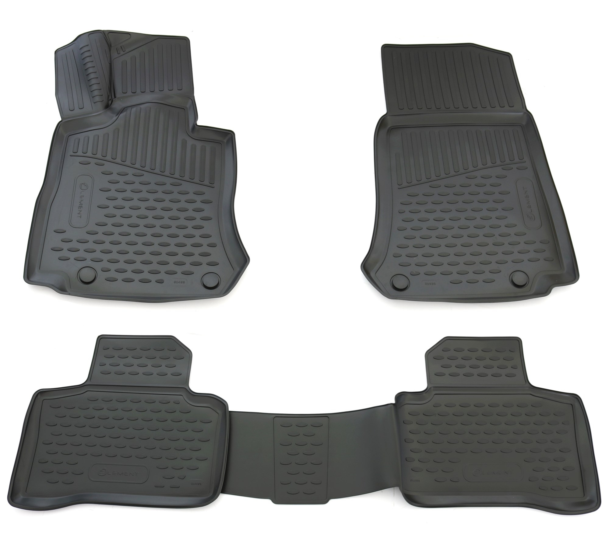 Tappetini Auto MTM Per Mercedes GLC X253 - Velluto Su Misura 2015-2022