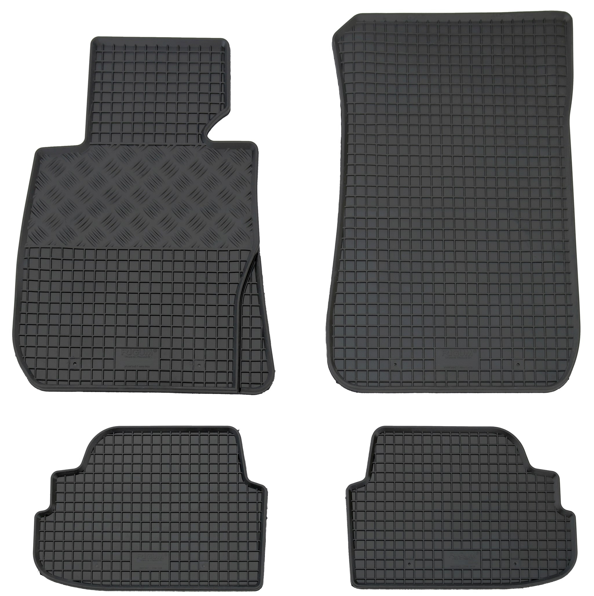 Gummifußmatten Automatten Gummimatten Fußmatten 1er BMW E81 E82 E88 2005-