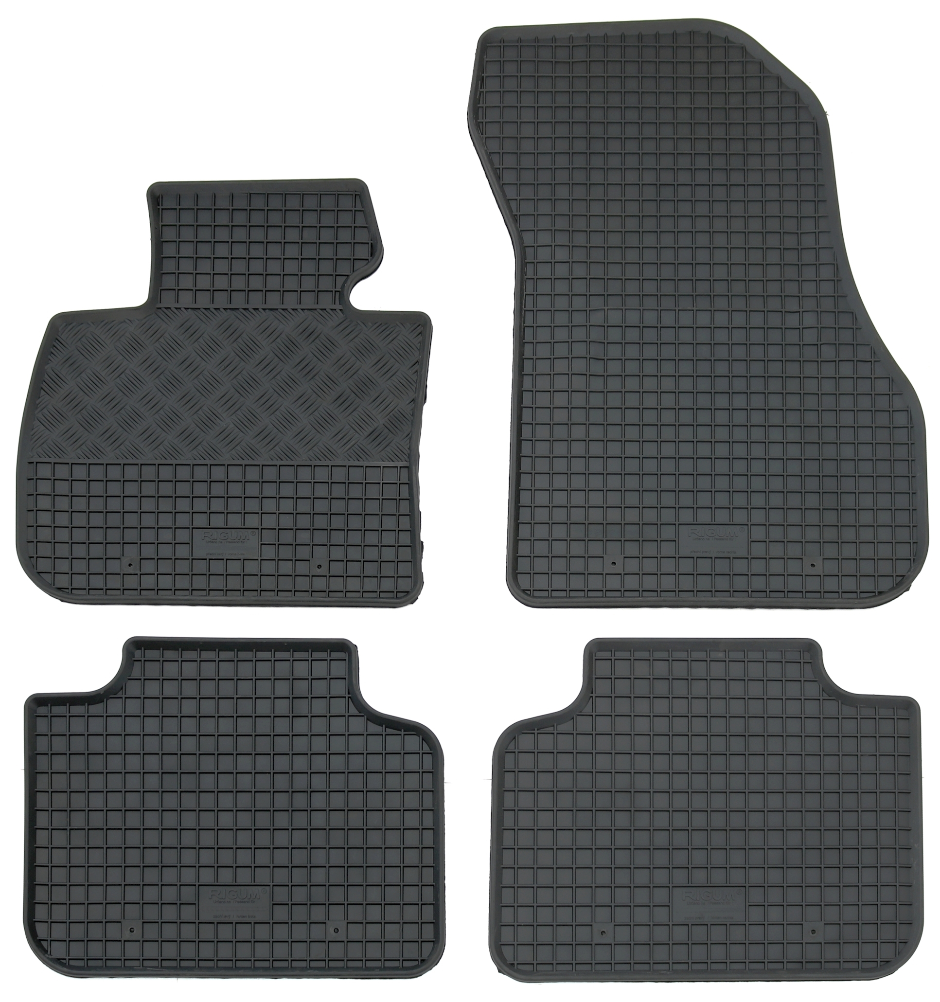 Gummifußmatten Automatten Gummimatten Fußmatten 2er BMW F45 ActiveTourer 3/2014-