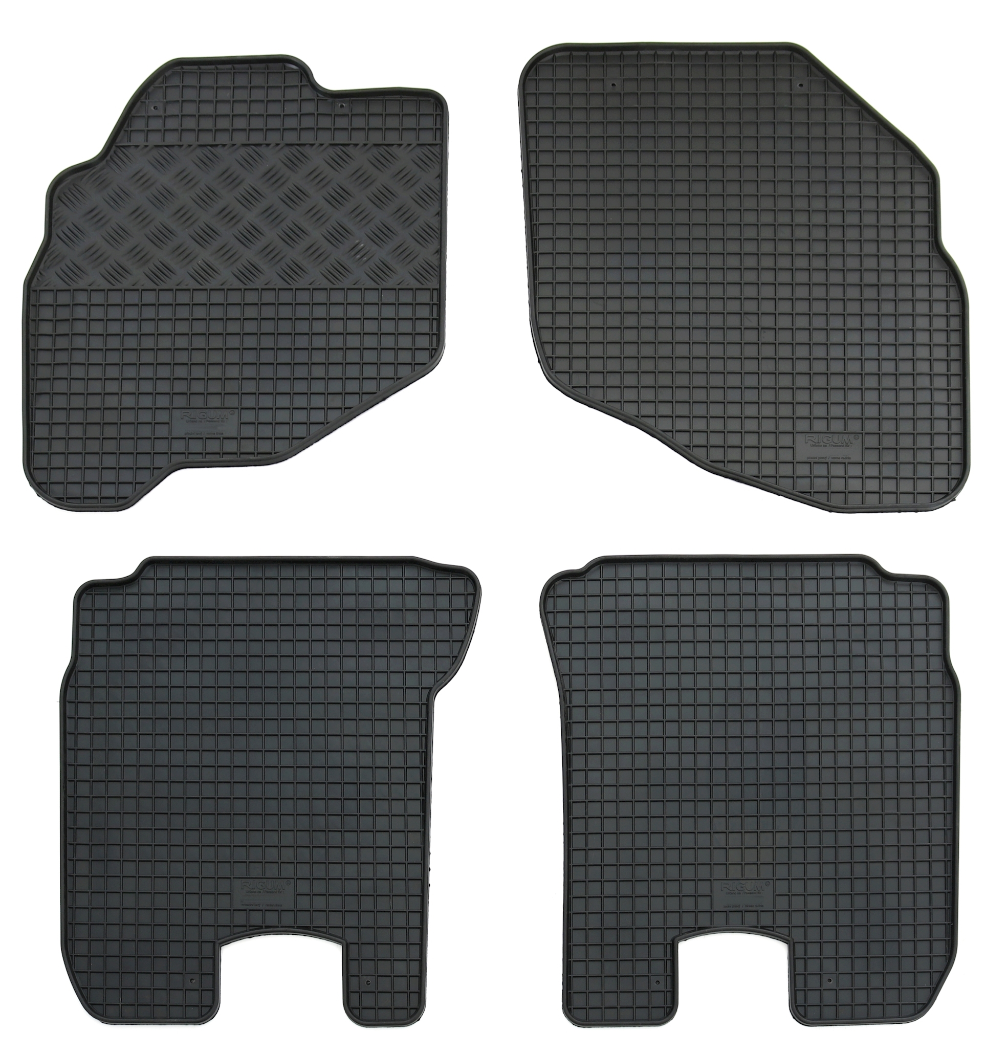 Gummifußmatten Automatten Gummimatten Fußmatten Honda Jazz 1 2003-2007 Honda City 2006-