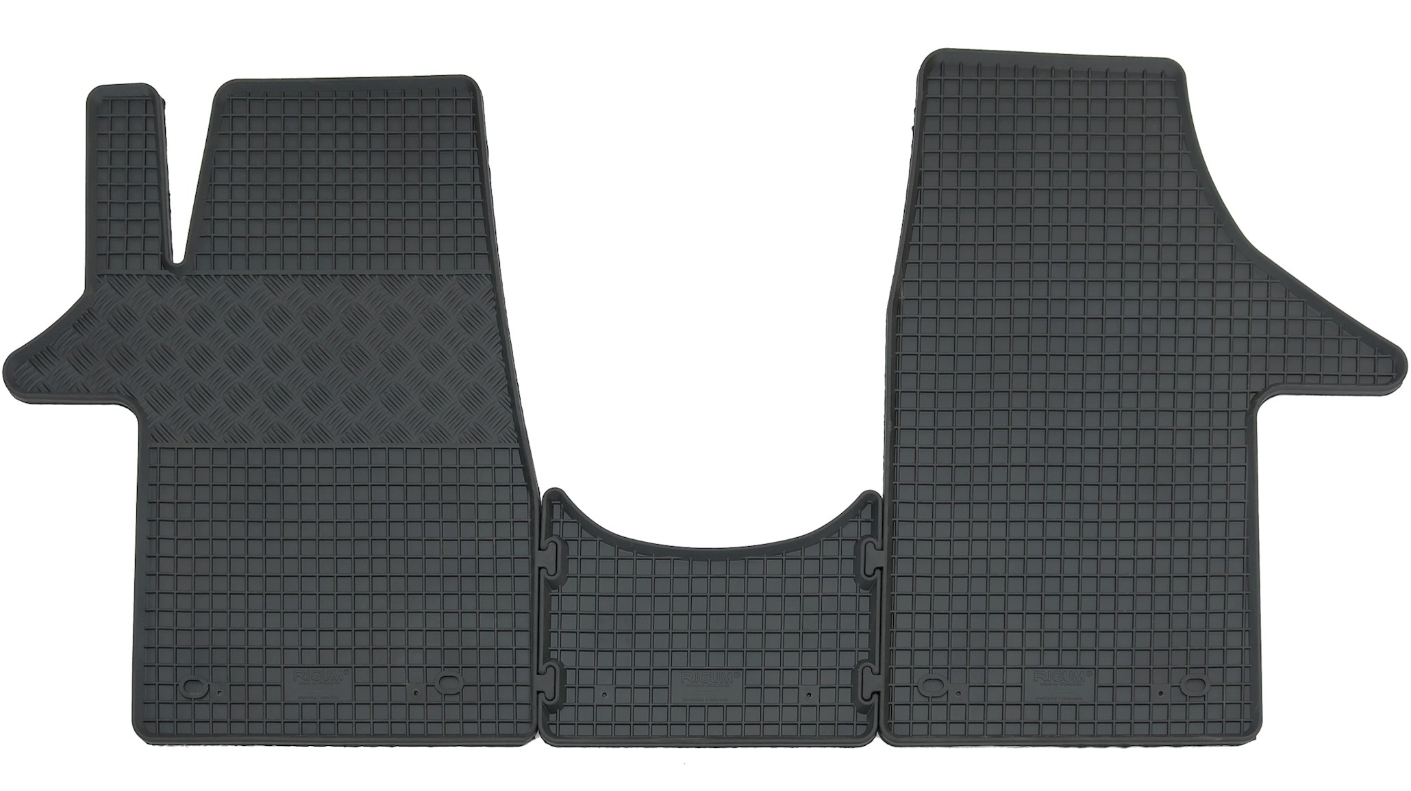 Gummifußmatten Automatten Gummimatten Fußmatten VW T5 Typ 7H 4/2003- VW T6 7/2015-