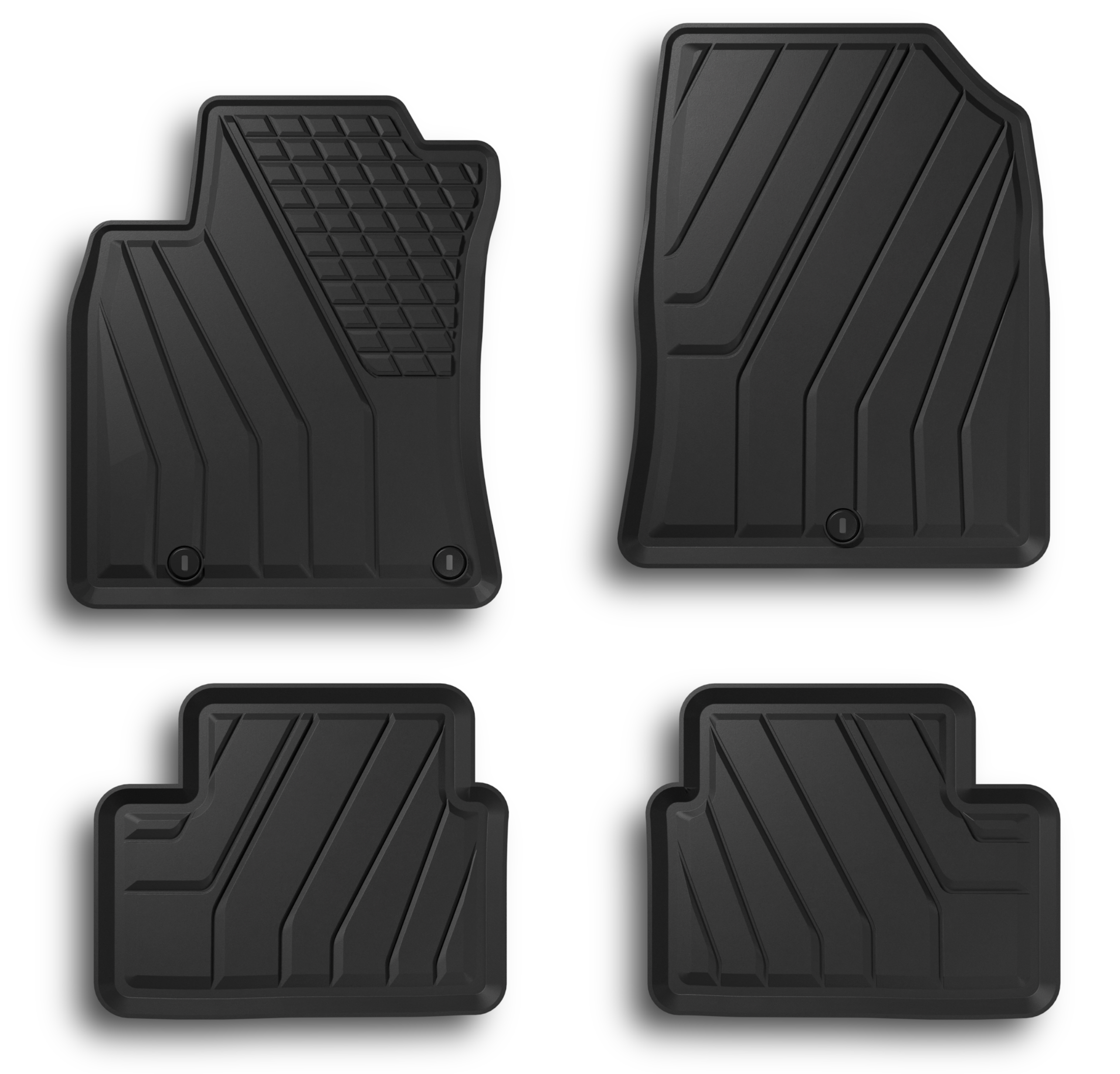 Gummifußmatten Kia Ceed Xceen i30 Allwetter 3D Schalen Automatten