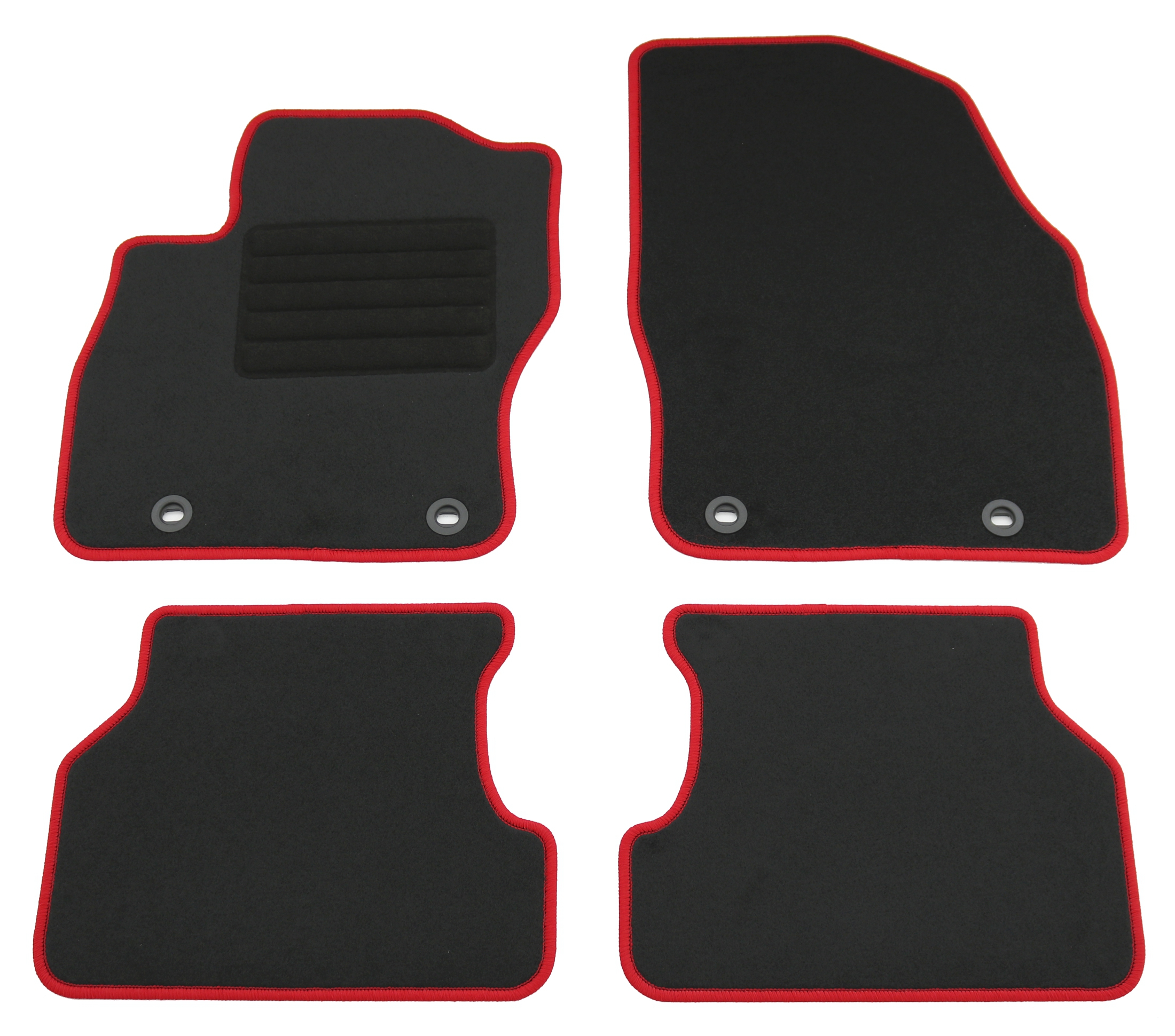 AD Tuning Fußmatten Set 4-teilig - Passgenau Für Hyundai Getz 2002-2009