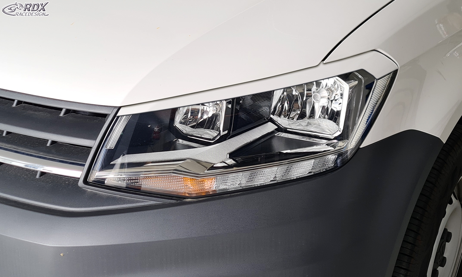 RDX Scheinwerferblenden Set Böser Blick Für VW Golf 5 PLUS 1/05-12/08