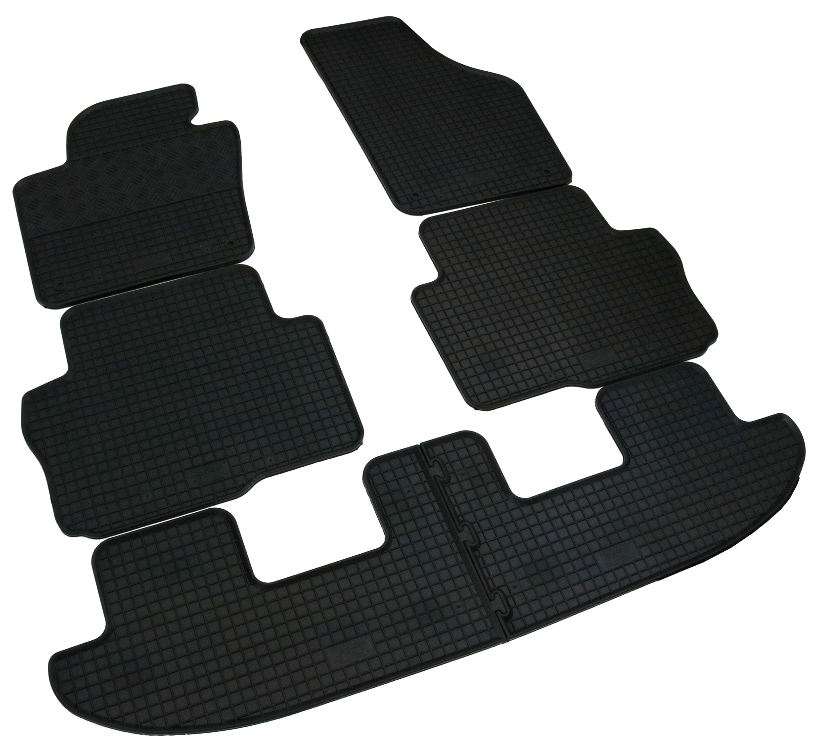 Gummi Fußmatten Set 4-teilig Für Ford Mondeo - Perfekter Innenraum Schutz