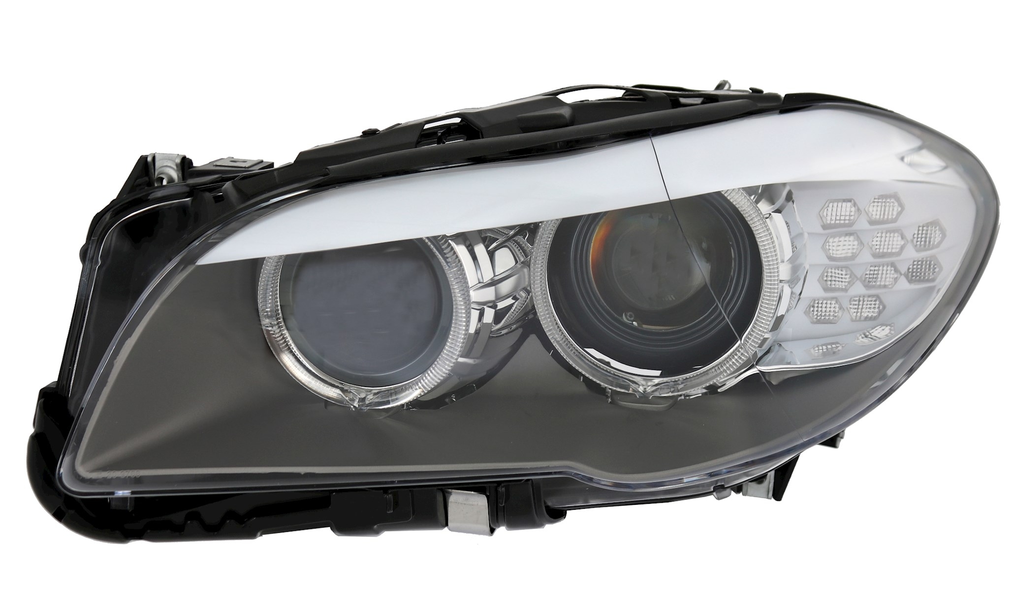 Scheinwerfer für BMW 5 Serie F10 F11 Limousine Touring Xenon bi-Xenon D1S LED Blinker Angel Eyes Ringe 63117271911 7271911