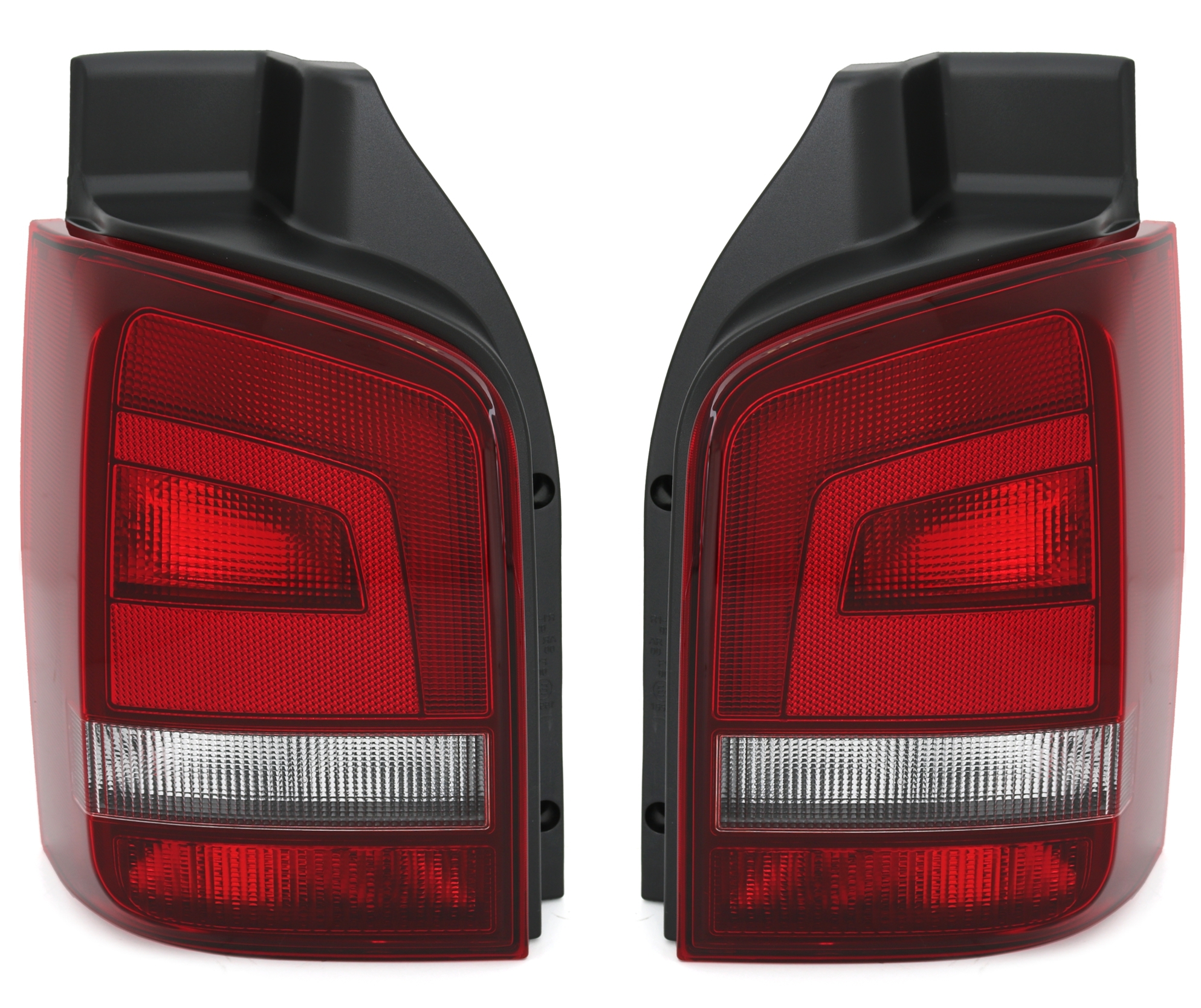 Rückleuchten Set für VW T5 Facelift in Rot Smoke Rücklicht GP Heckleuchten