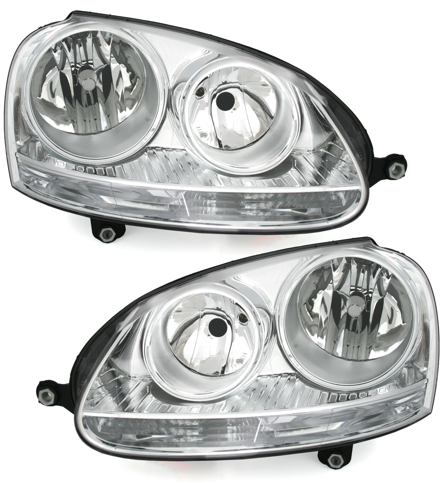 Johns, passend für VW Golf Scheinwerfer 5 V ab 10/03- + Leuchtmit. Set  links, rechts : : Auto & Motorrad
