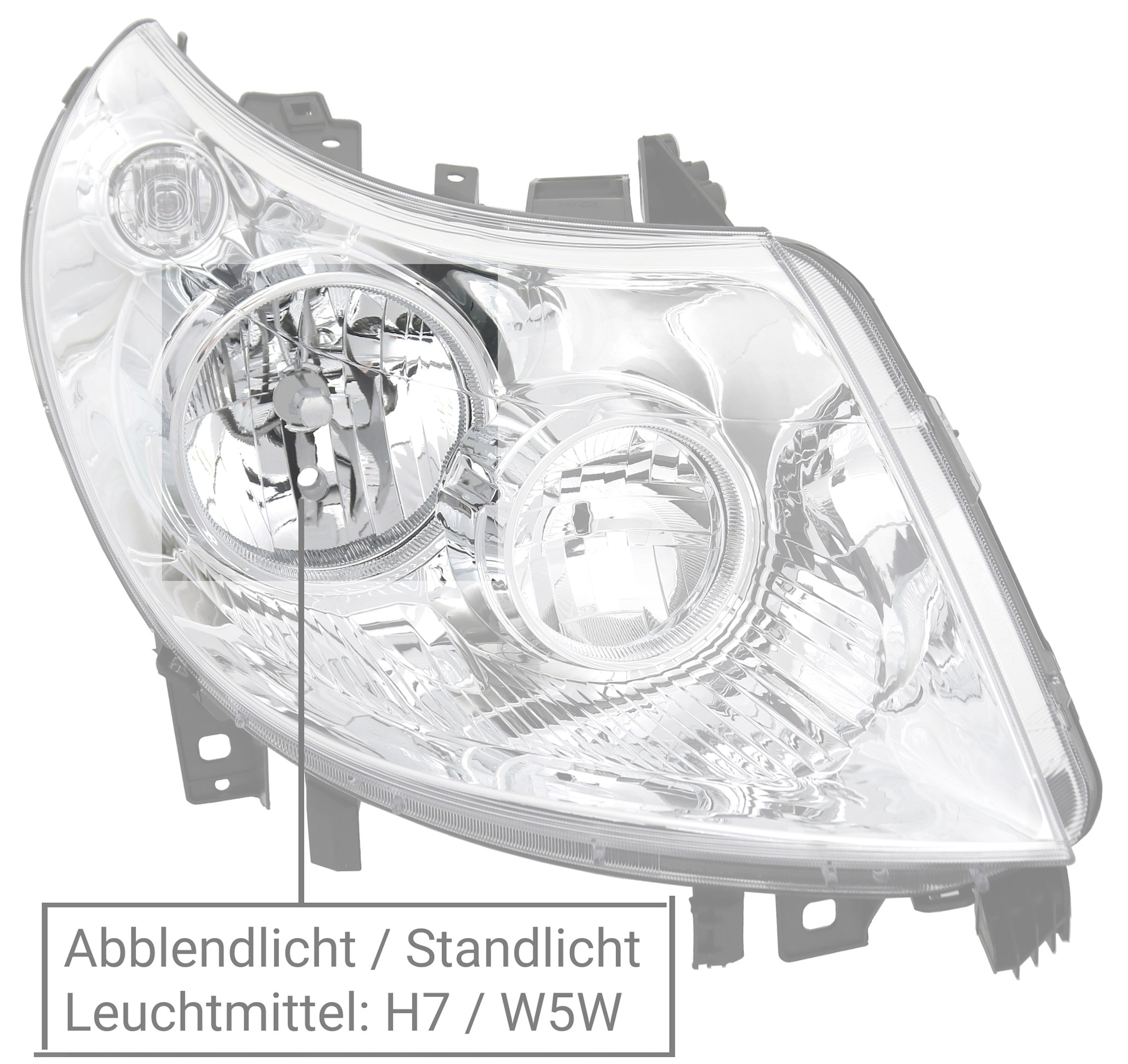 Scheinwerfer Für Fiat Ducato/Citroen Jumper/Peugeot Boxer (2011-2014) – Links